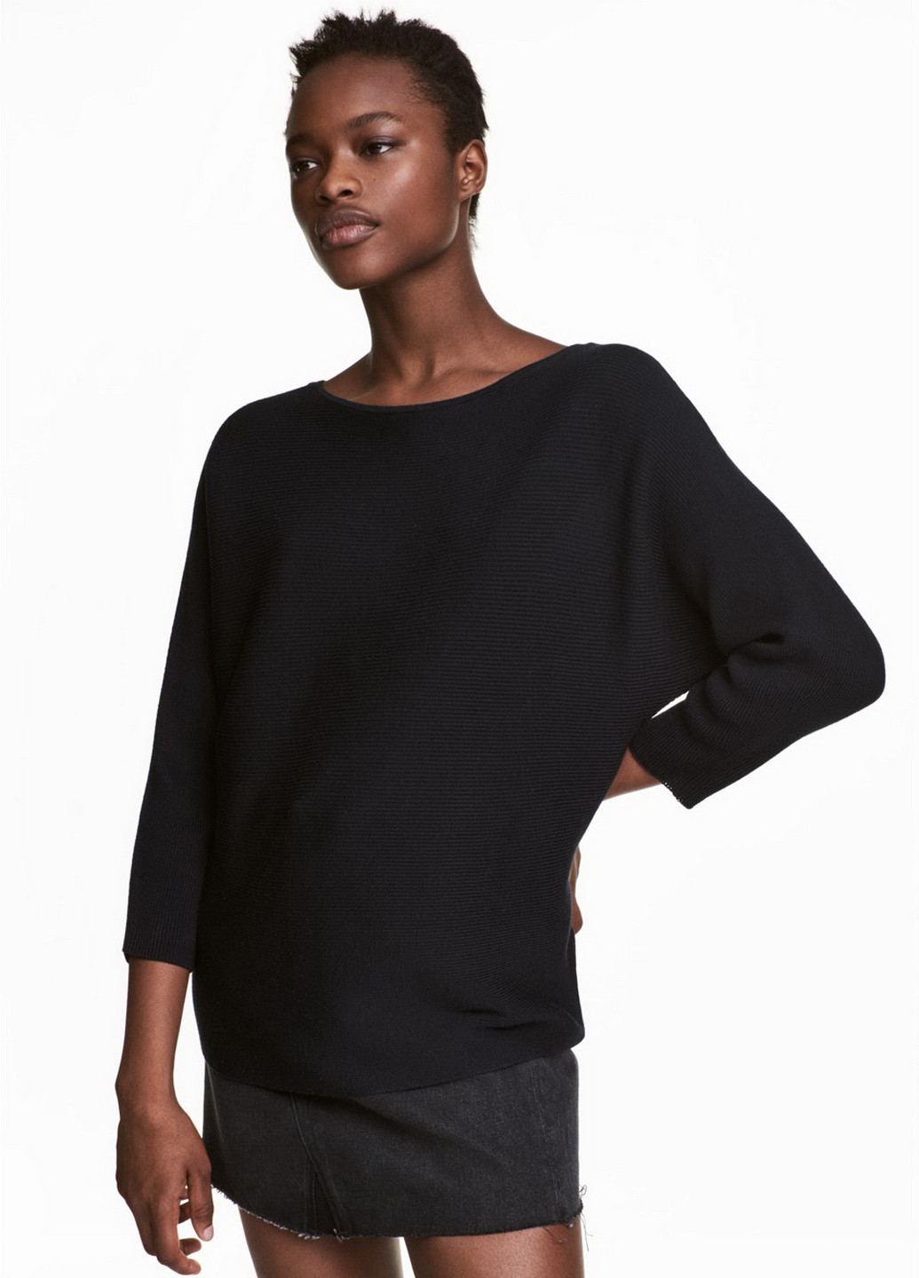 Чорний демісезонний джемпер для вагітних джемпер H&M