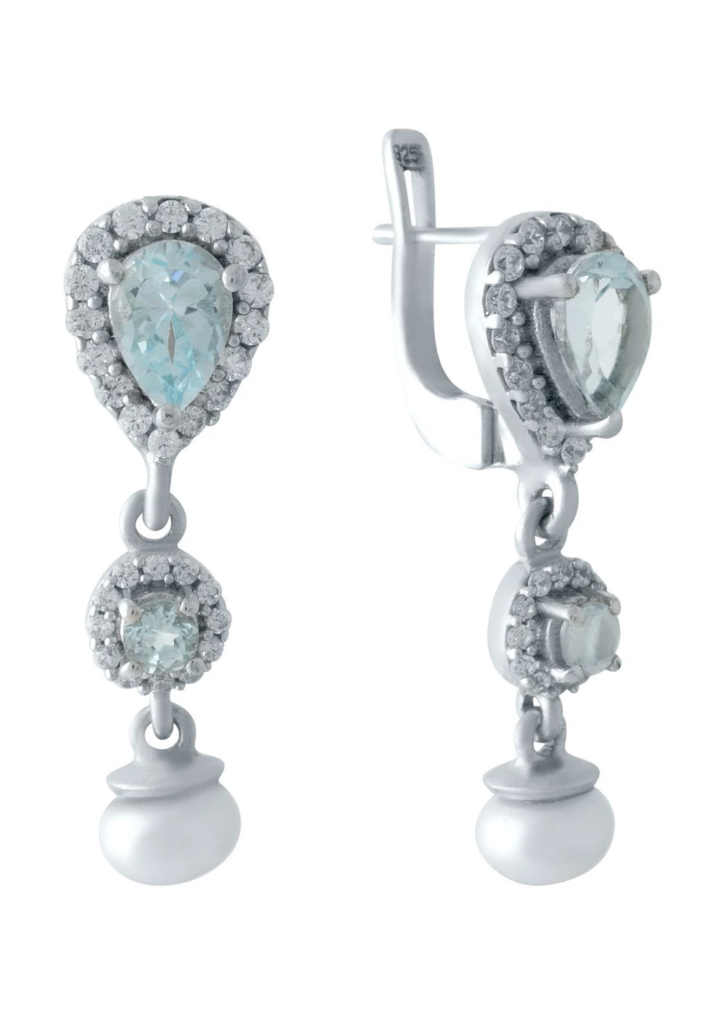 Сережки Silver Flame (152533537)