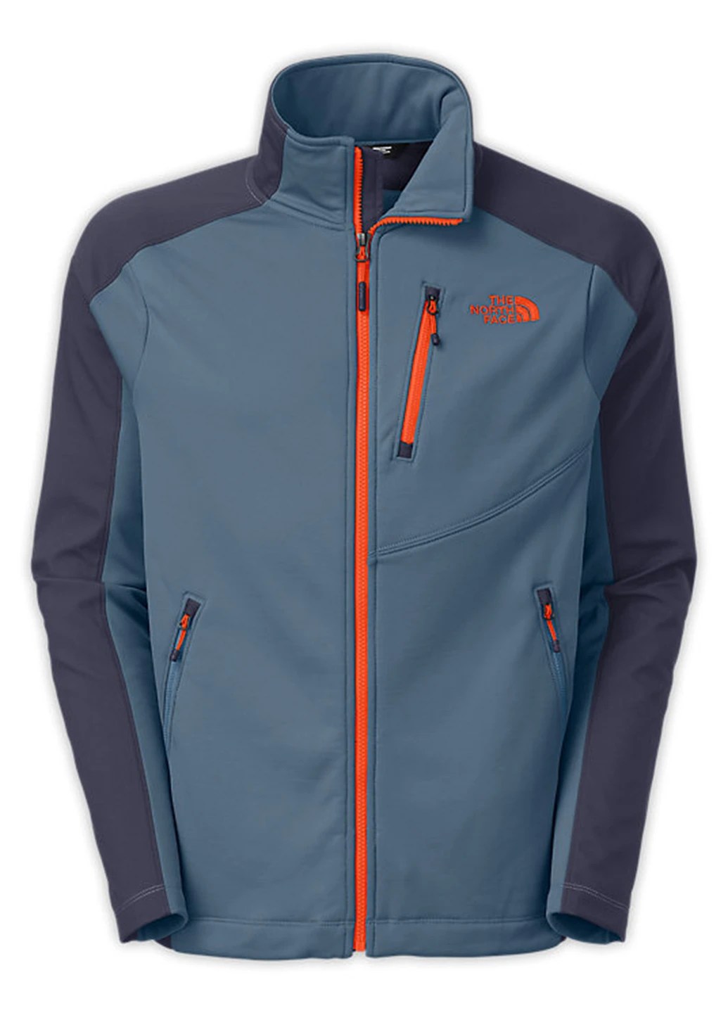 Сіро-синя демісезонна вітровка The North Face
