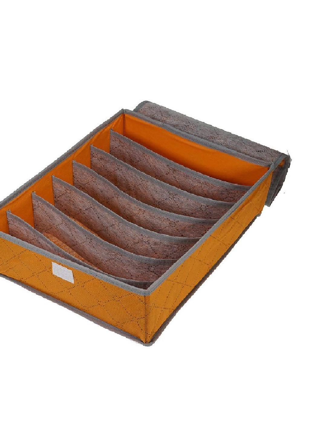 Органайзер короб ящик для нижньої білизни шкарпеток аксесуарів дрібниць з кришкою на 7 відділень (55144-Нов) Francesco Marconi (252270265)