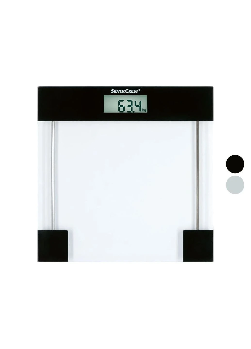 Весы напольные SPWE-180-A1-black 180 кг черные Silver Crest (253613271)