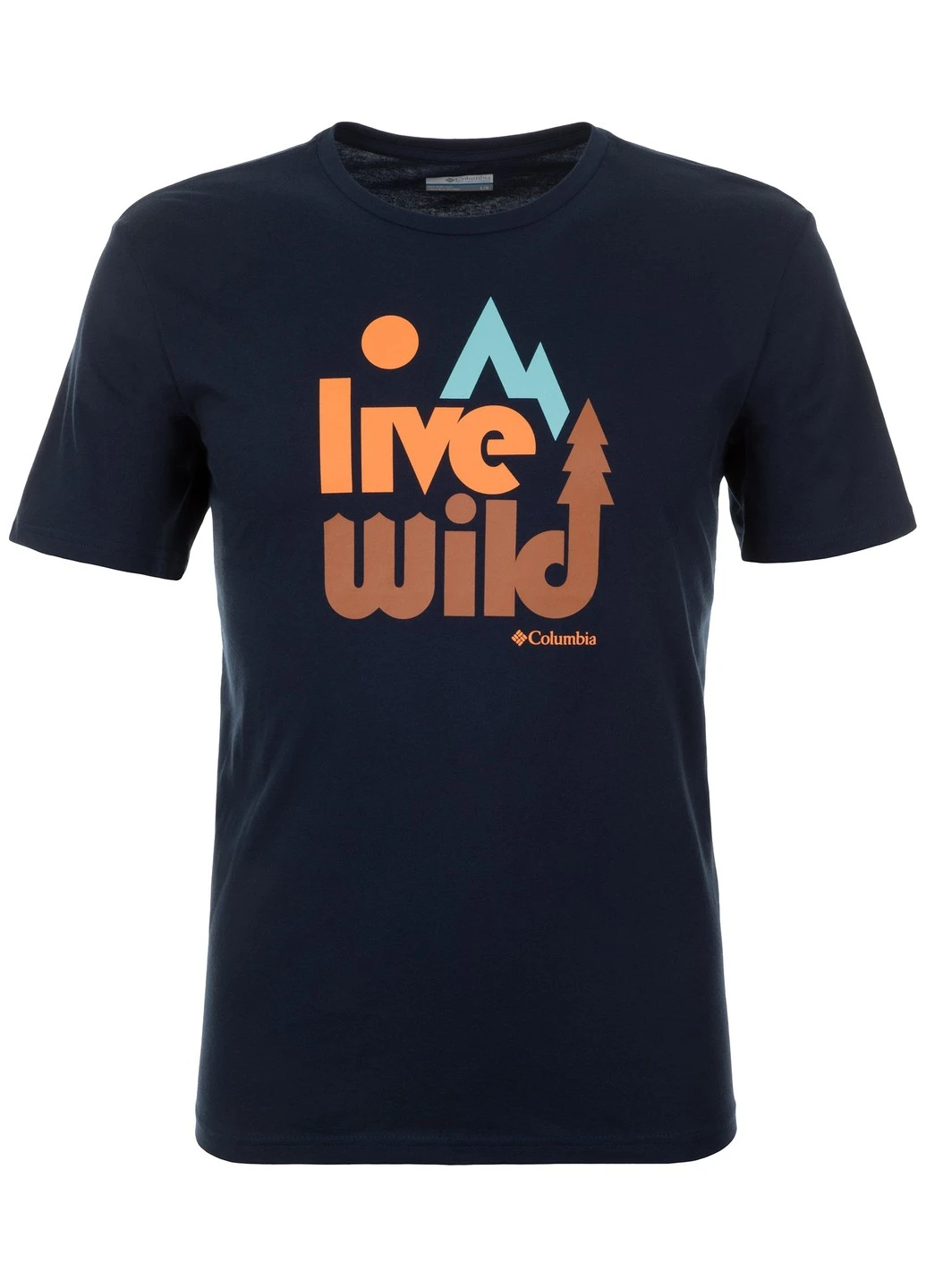 Темно-синя 1872711-683 xxl футболка чоловіча warren grove™ tee червоний р.xxl Columbia
