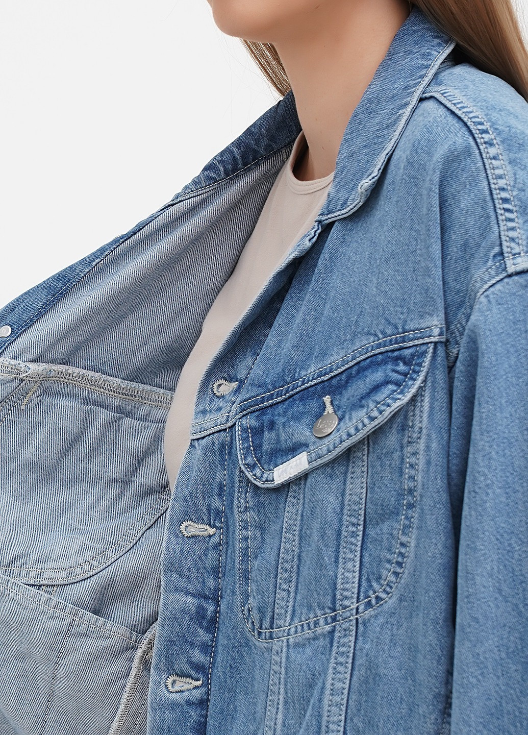 Синяя демисезонная куртка H&M