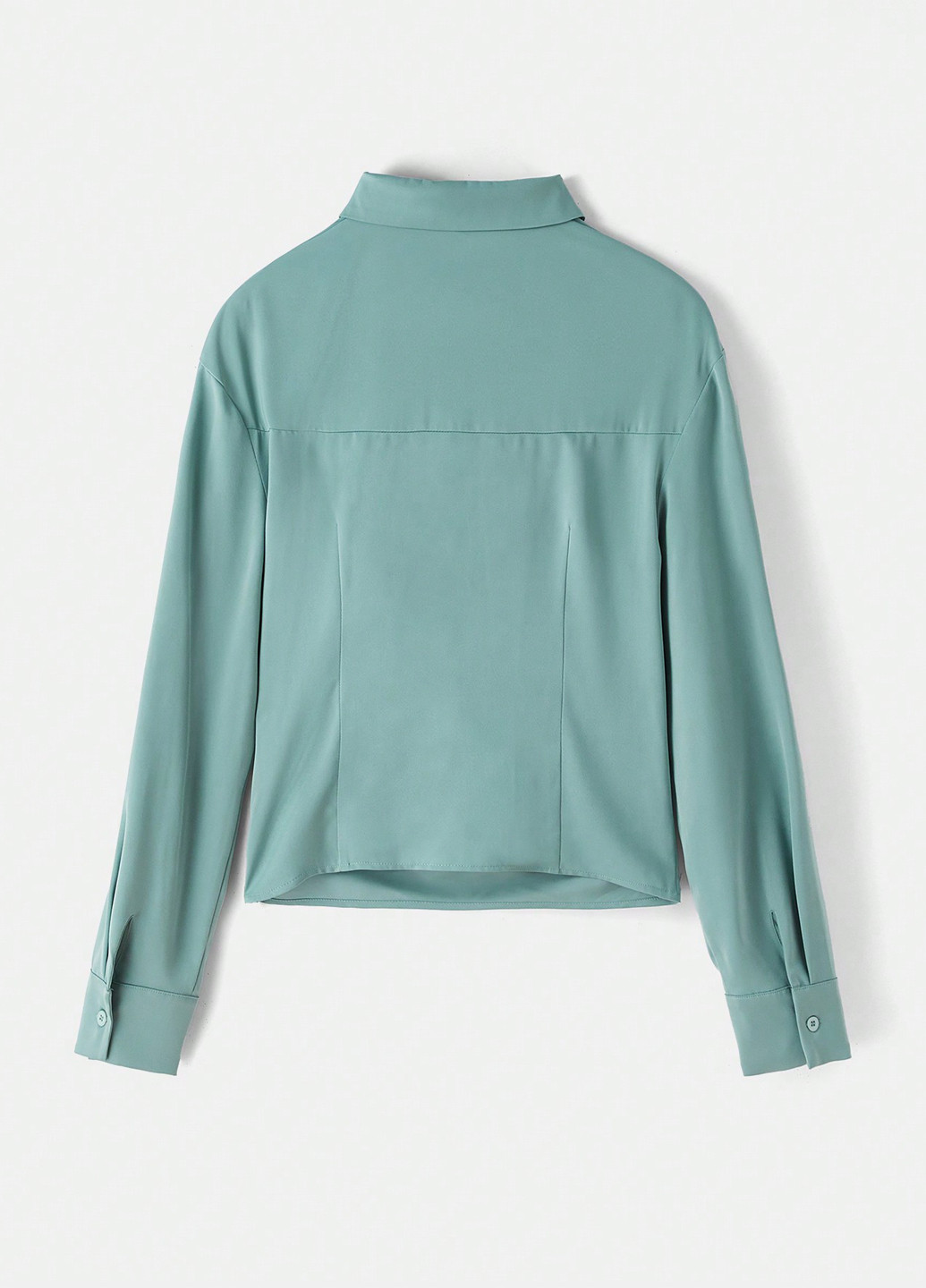 Мятная блуза SHEIN
