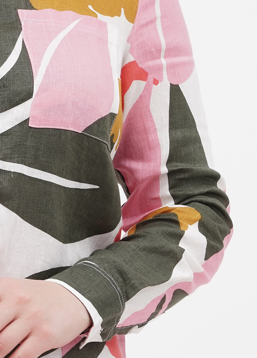 Цветная кэжуал рубашка с абстрактным узором Boden