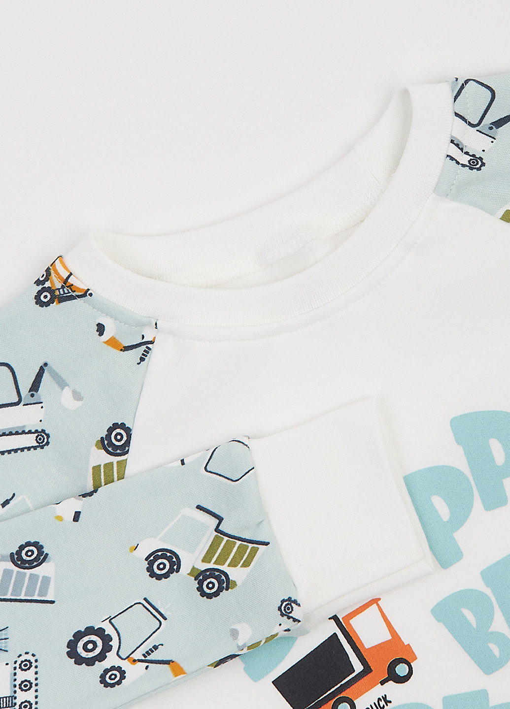 Голубая всесезон пижама (лонгслив, брюки) лонгслив + брюки dexter's