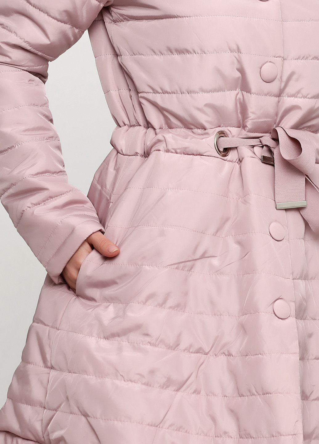 Розовое демисезонное Пальто Lara