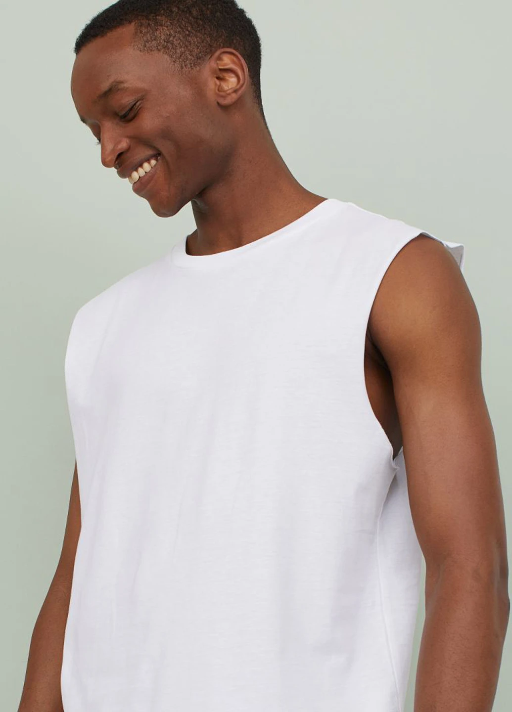 Біла футболка H&M