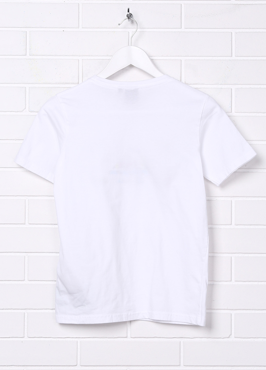 Белая летняя футболка с коротким рукавом Quiksilver