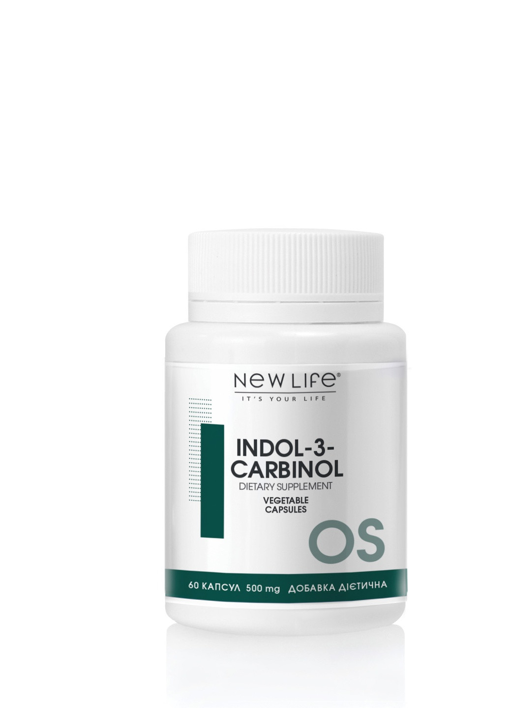 Дієтична добавка Індол-3-Карбінол -для профілактики та зниження ризику розвитку злоякісних новоутворень, 60 рослинних капсул New LIFE (252869326)
