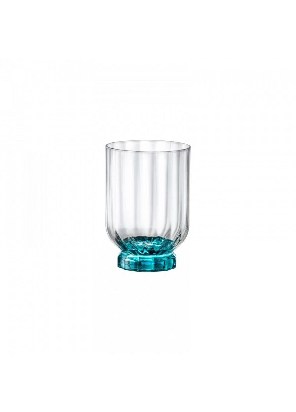 Склянка низька Florian Beverage Lucent Bluе 199423-BCG-021990 375 мл Bormioli Rocco (253613591)