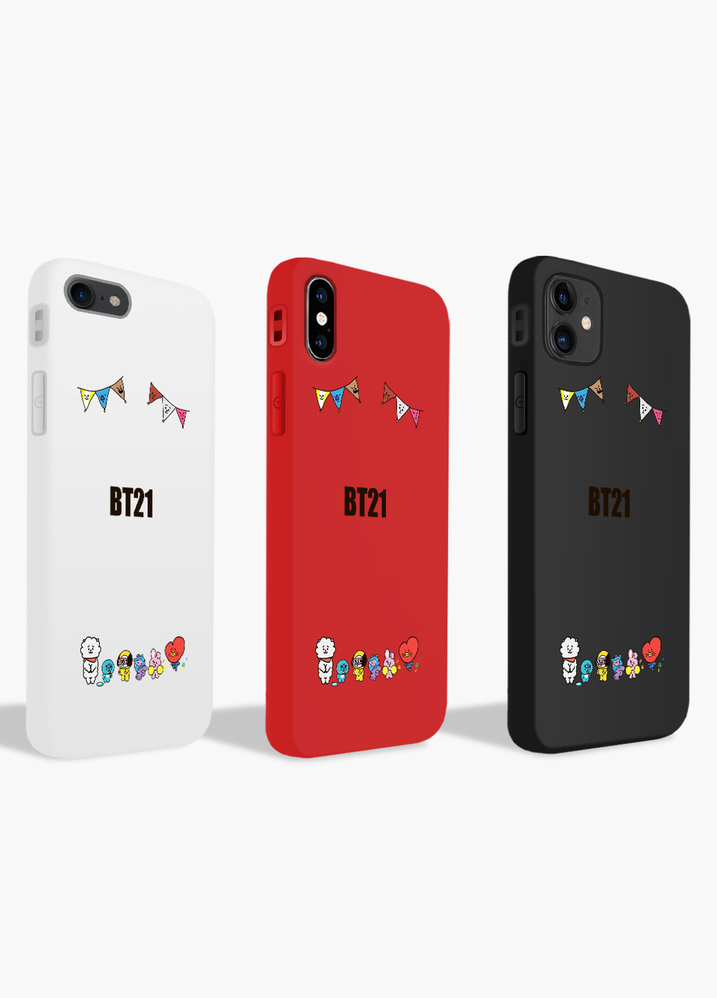 Чохол силіконовий Apple Iphone 11 БТС (BTS) (9230-1168) MobiPrint (219347510)