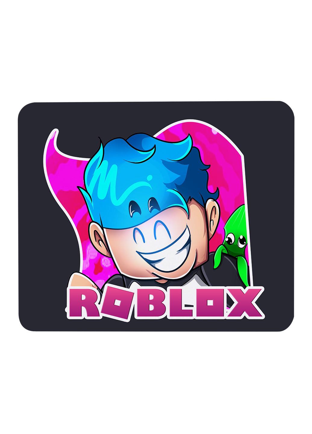 Килимок для мишки Роблокс (Roblox) (25108-1223) 22х18 см MobiPrint (222995243)