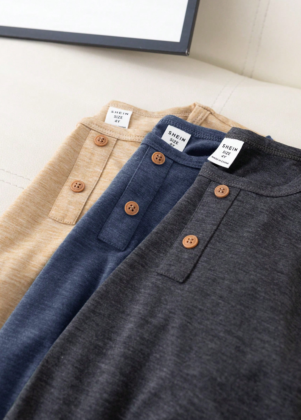 Лонгслів (3шт.) SHEIN (331536365)