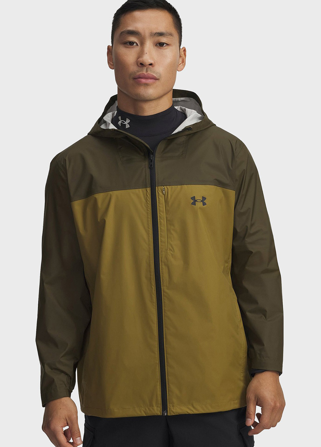 Зелена демісезонна вітровка Under Armour