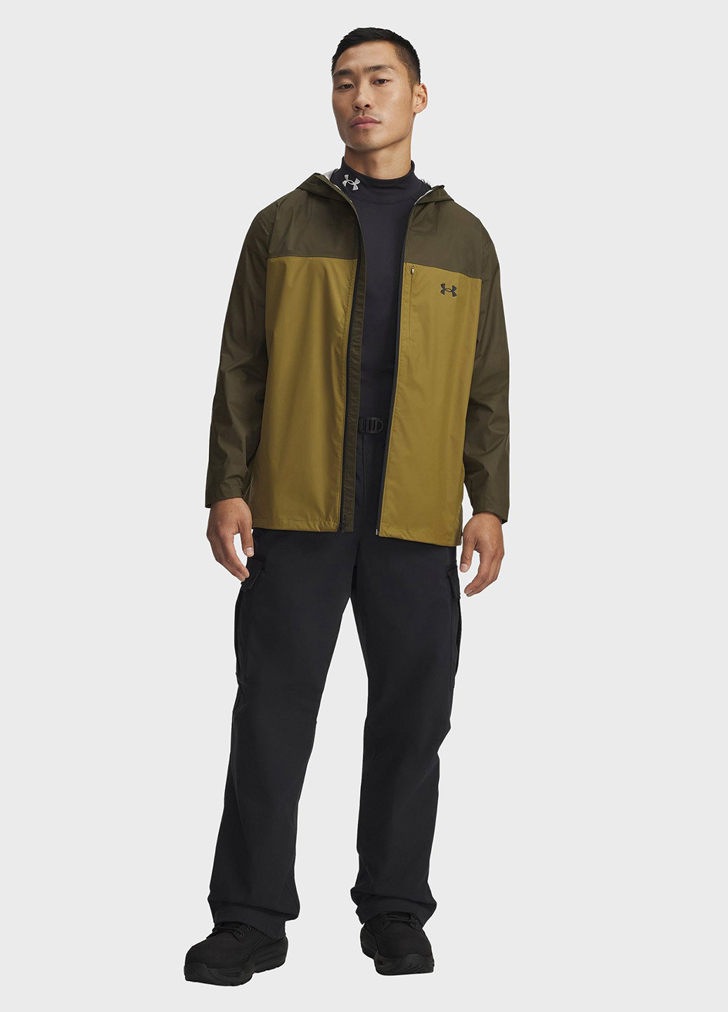 Зелена демісезонна вітровка Under Armour