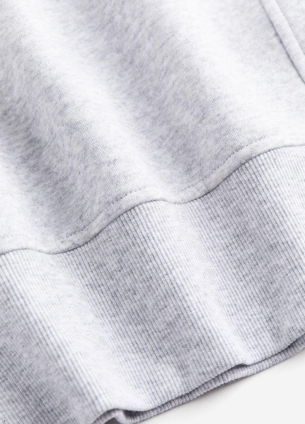 Світло-сірий світшот H&M однотонний без декору (361285995)