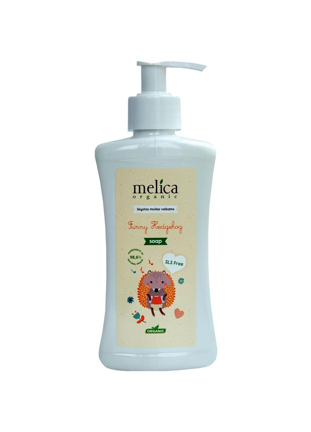 Детское мыло От ёжика 300 мл жидкое (4770416003327) Melica Organic (254064883)