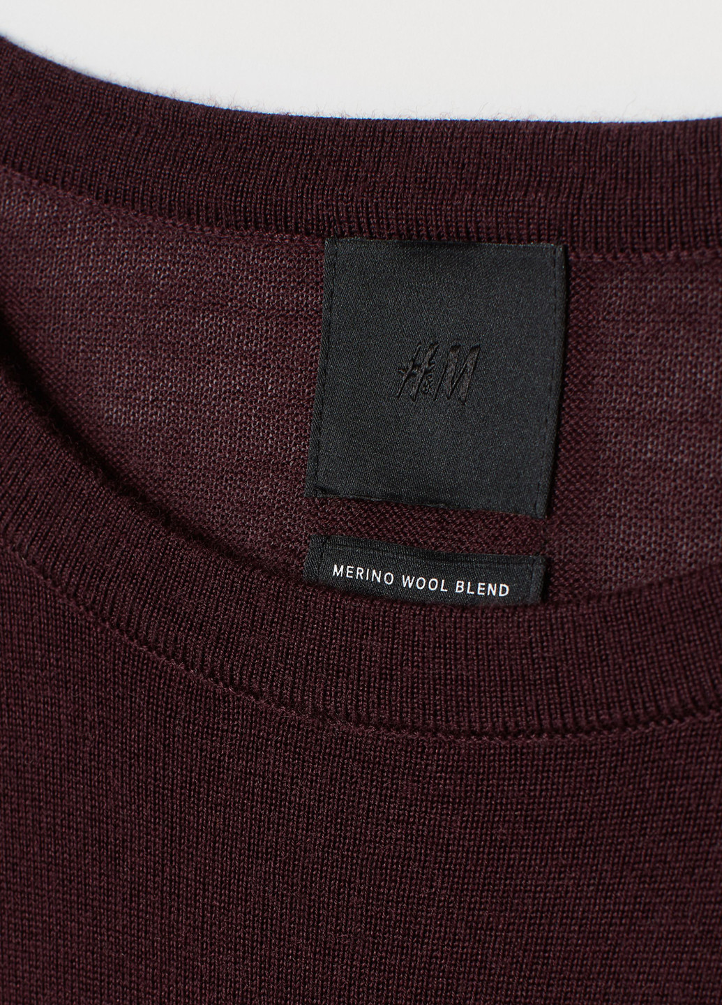 Темно-бордовый демисезонный джемпер джемпер H&M