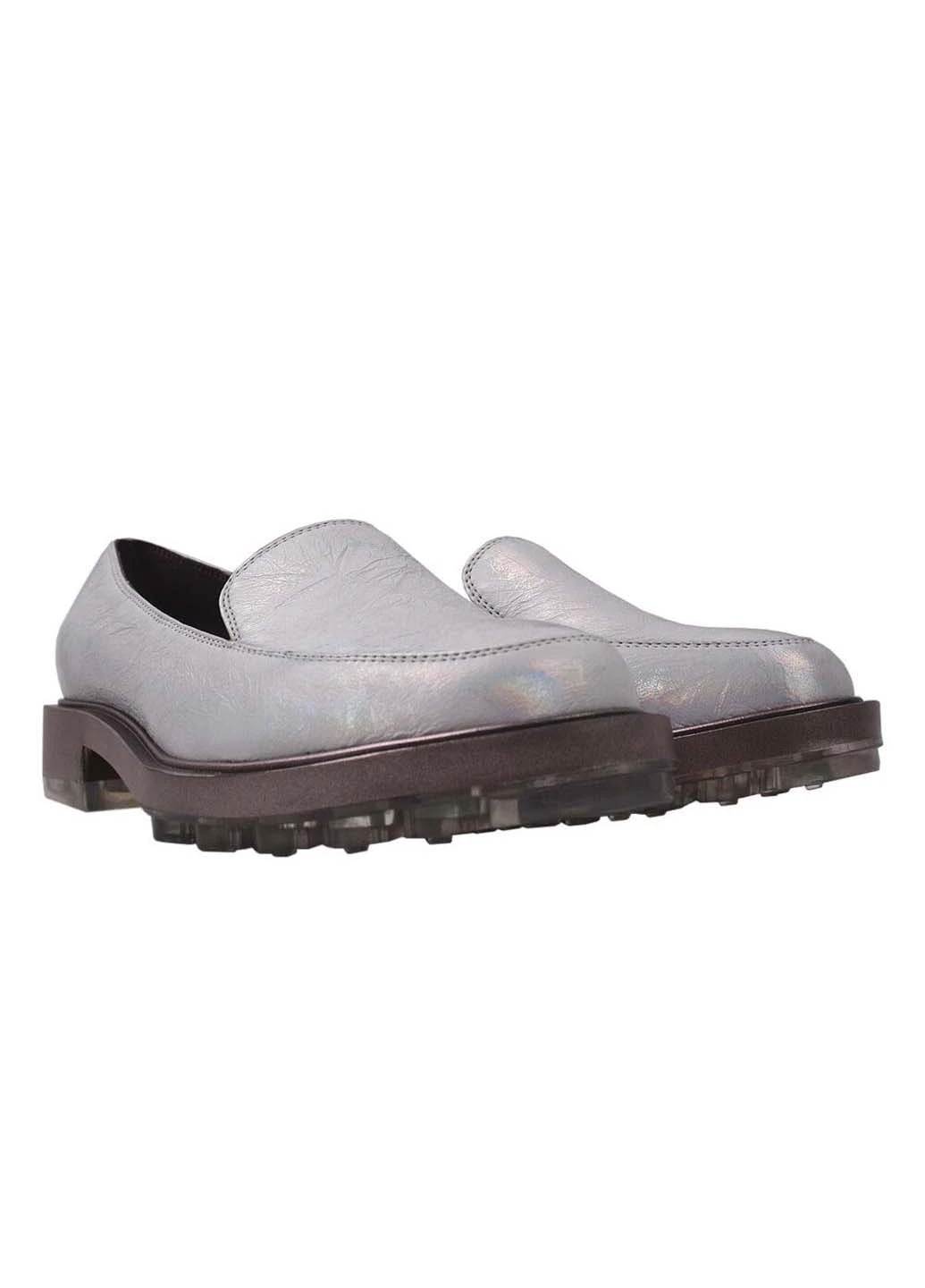Жіночі балетки Polann | сірі натуральна шкіра (253162416)