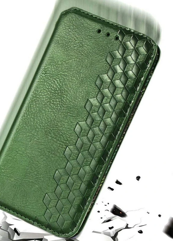 Шкіряний чохол книжка Cubic (PU) для Xiaomi Mi 10T / Mi 10T Pro Зелений (is_00000040672_1) Getman (237834847)