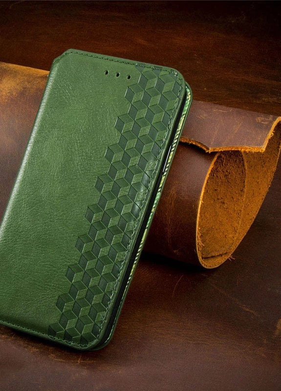 Шкіряний чохол книжка Cubic (PU) для Xiaomi Mi 10T / Mi 10T Pro Зелений (is_00000040672_1) Getman (237834847)