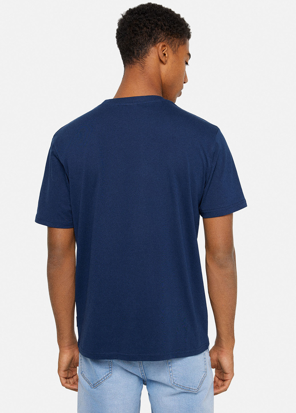 Темно-синя футболка Springfield