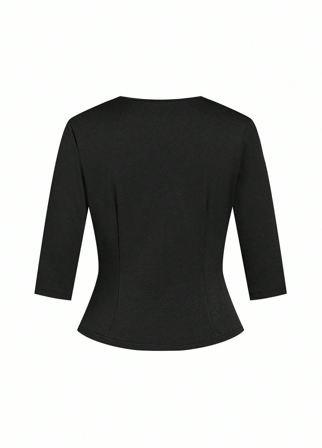 Чорно-білий демісезонний костюм (жакет, сукня) SHEIN