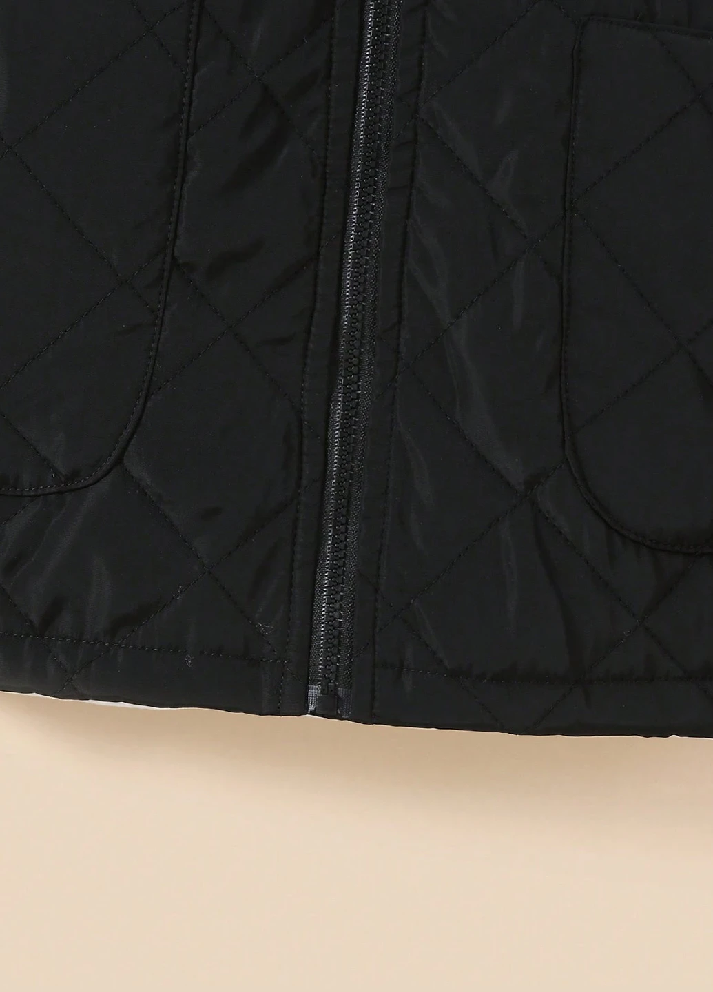 Комбинированная демисезонная куртка SHEIN
