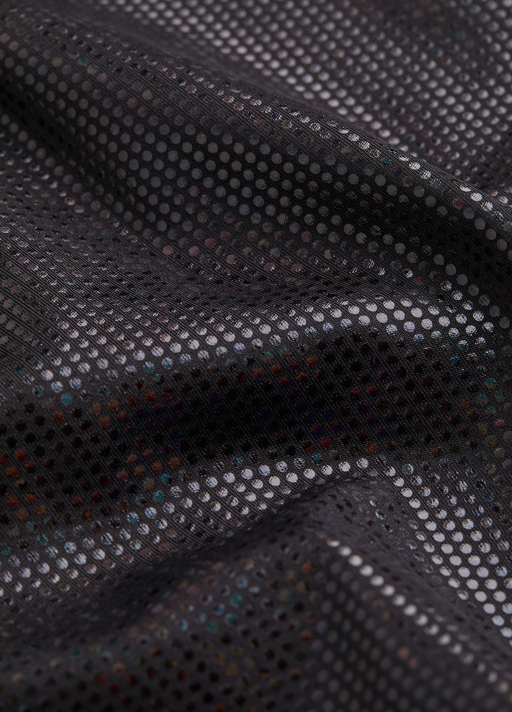 Черная кэжуал в горошек юбка H&M