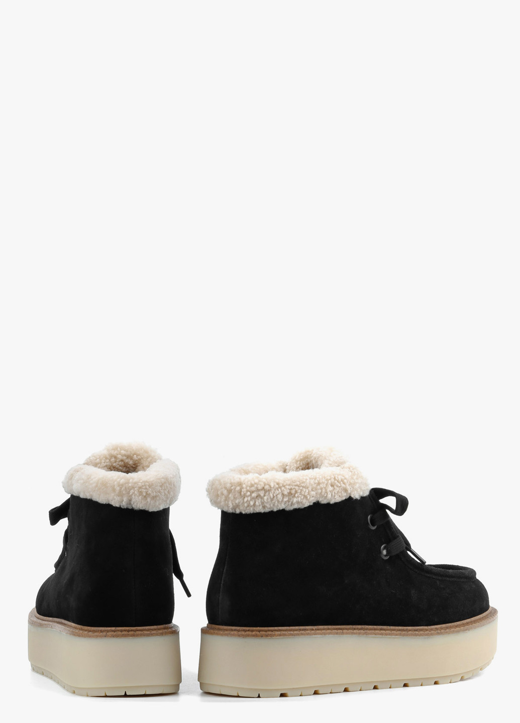 Зимние ботинки Le'BERDES с мехом из натуральной замши