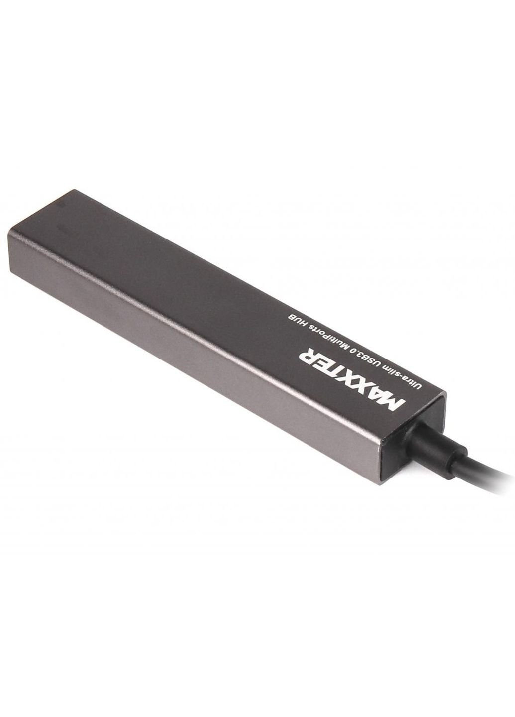 Концентратор USB 3.0 Type-C 4 ports grey (HU3С-4P-02) Maxxter (250125548)