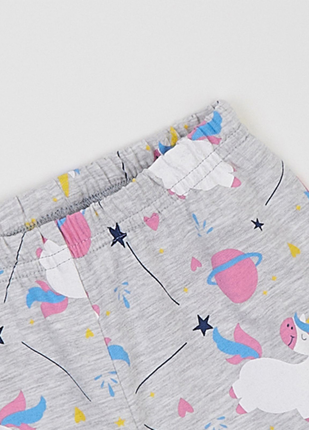 Серый демисезонный комплект (туника, леггинсы) Ляля