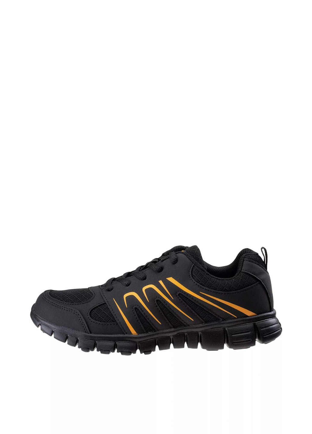 Черные демисезонные кроссовки Martes MACADIS TEEN-BLACK/CORN