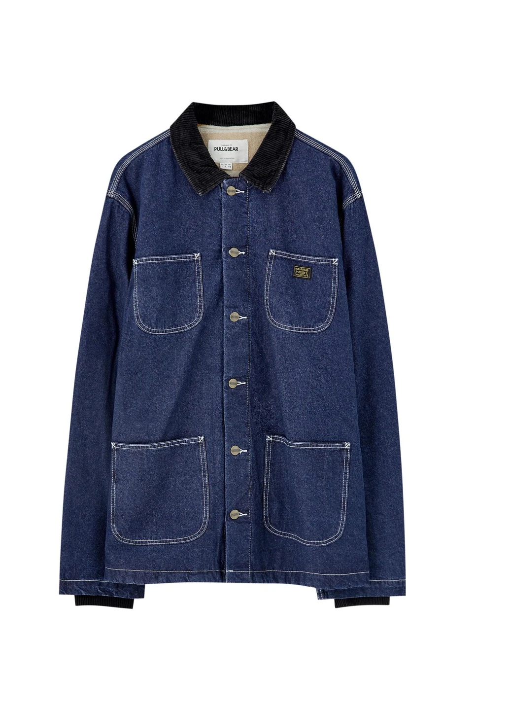 Синя куртка легка,синій, Pull & Bear