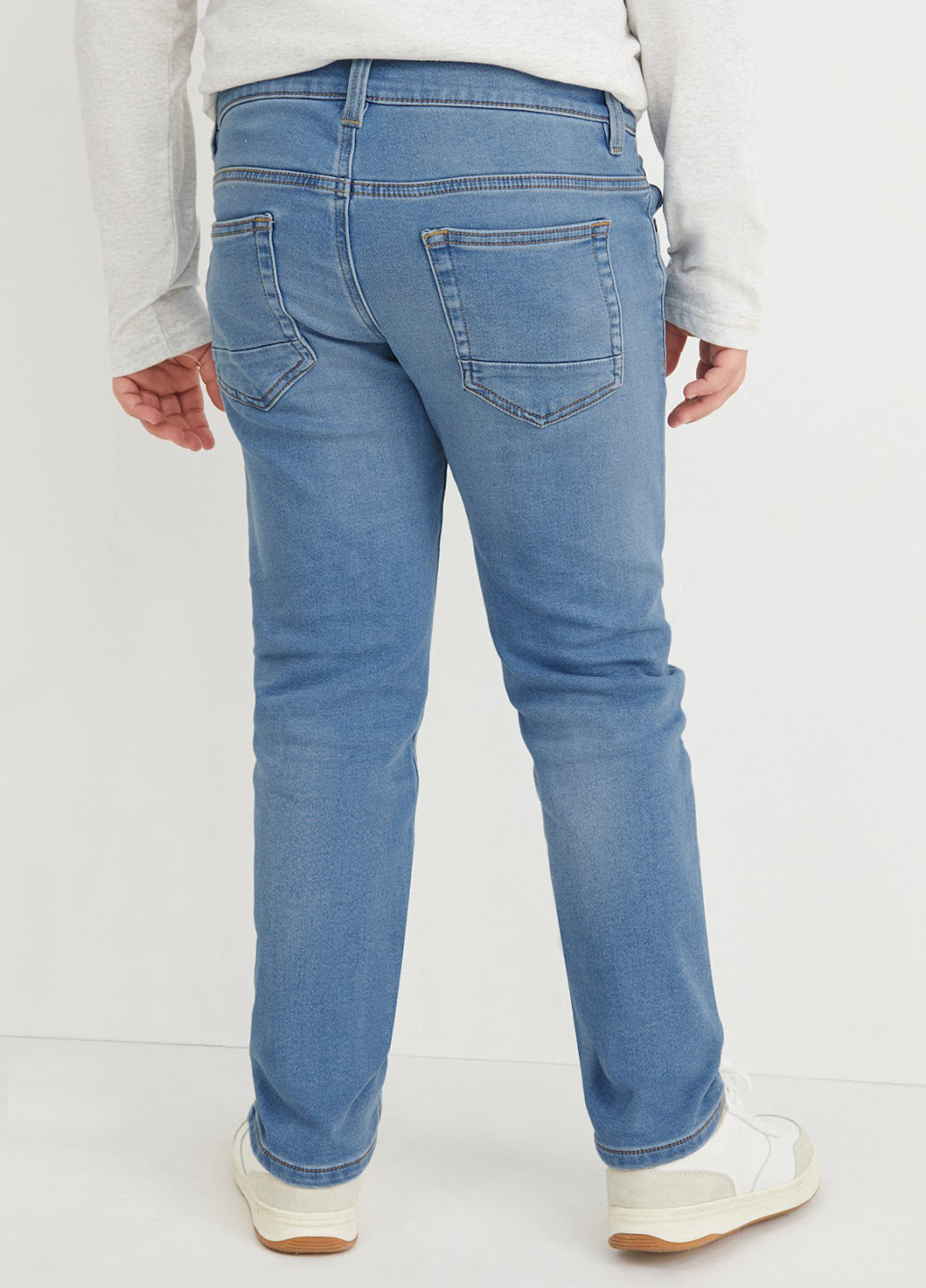 Комбинированные демисезонные скинни джинсы (2 шт.) C&A