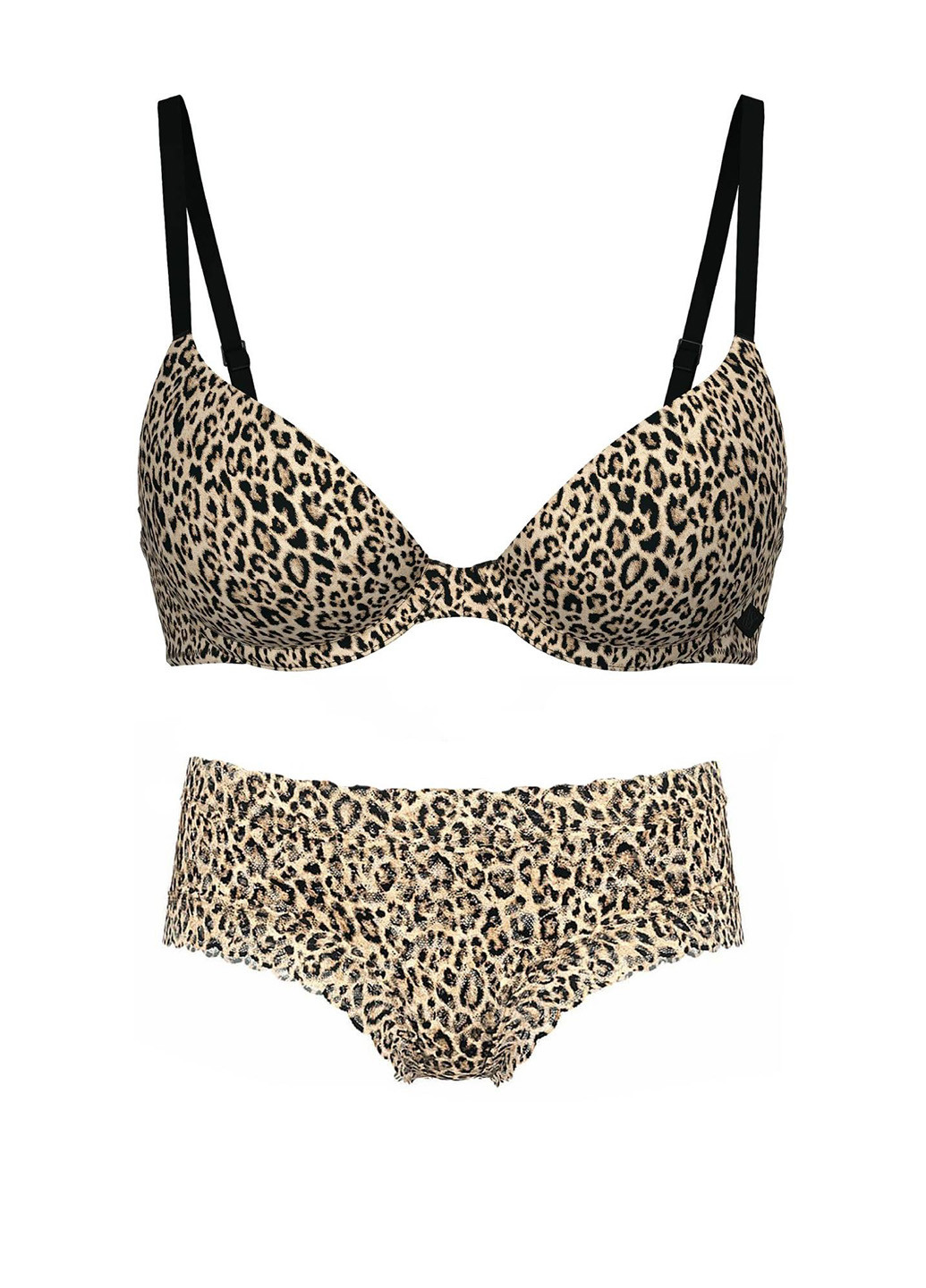 Комбинированный демисезонный комплект (бюстгальтер, трусики) Victoria's Secret