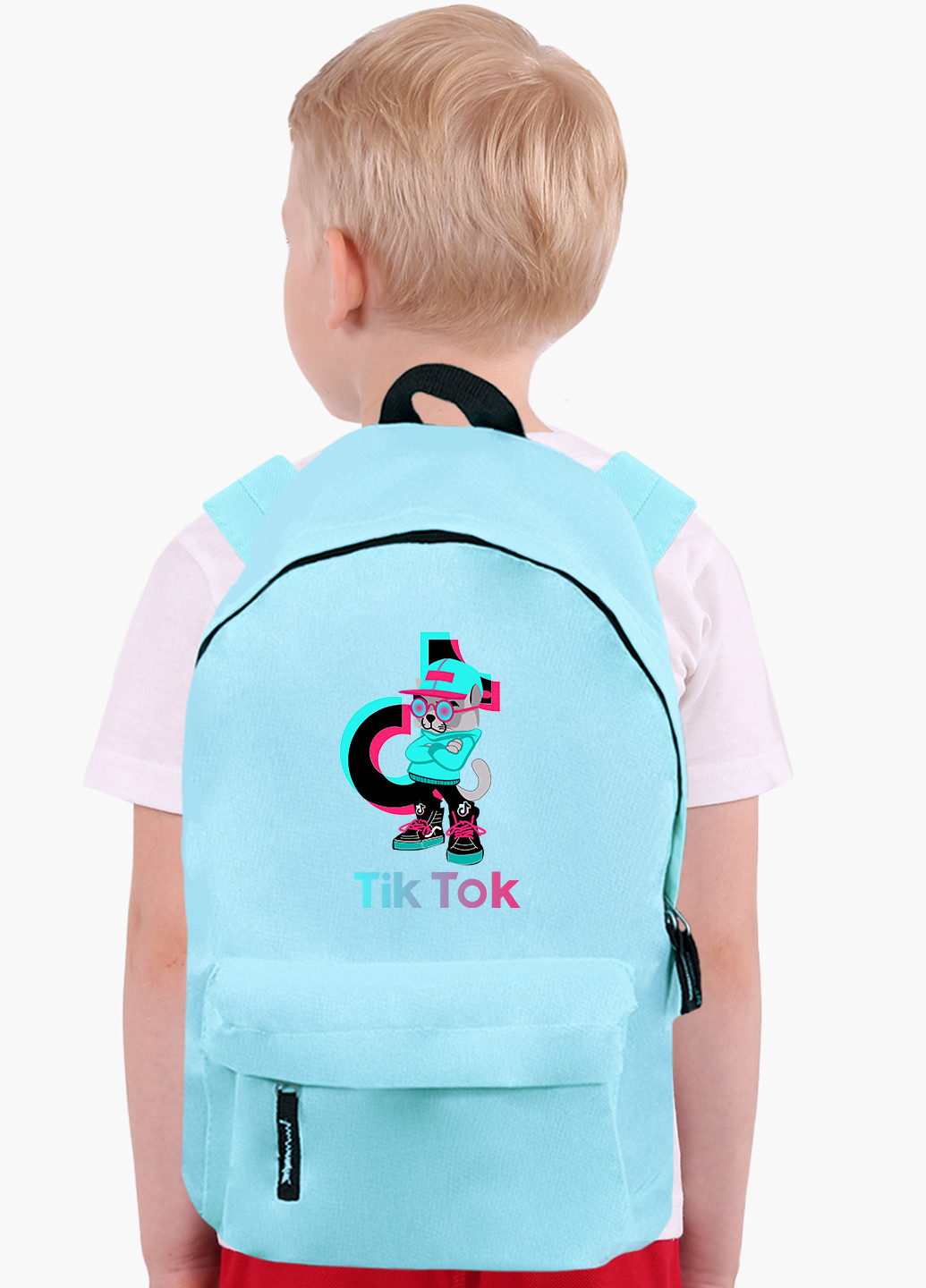 Детский рюкзак Кот Тік Тік (Cat TikTok) (9263-1644) MobiPrint (217074352)