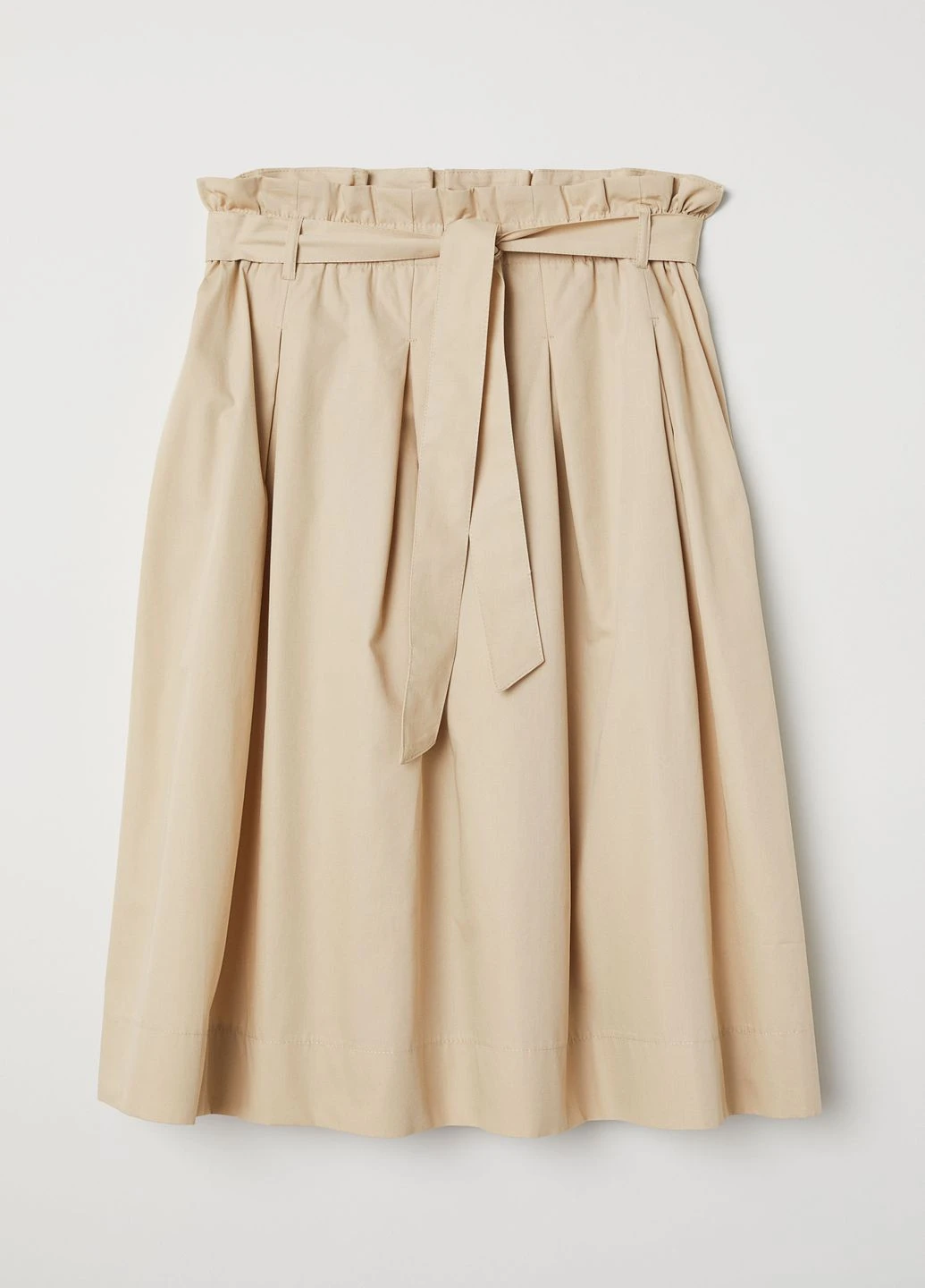 Бежевая юбка H&M