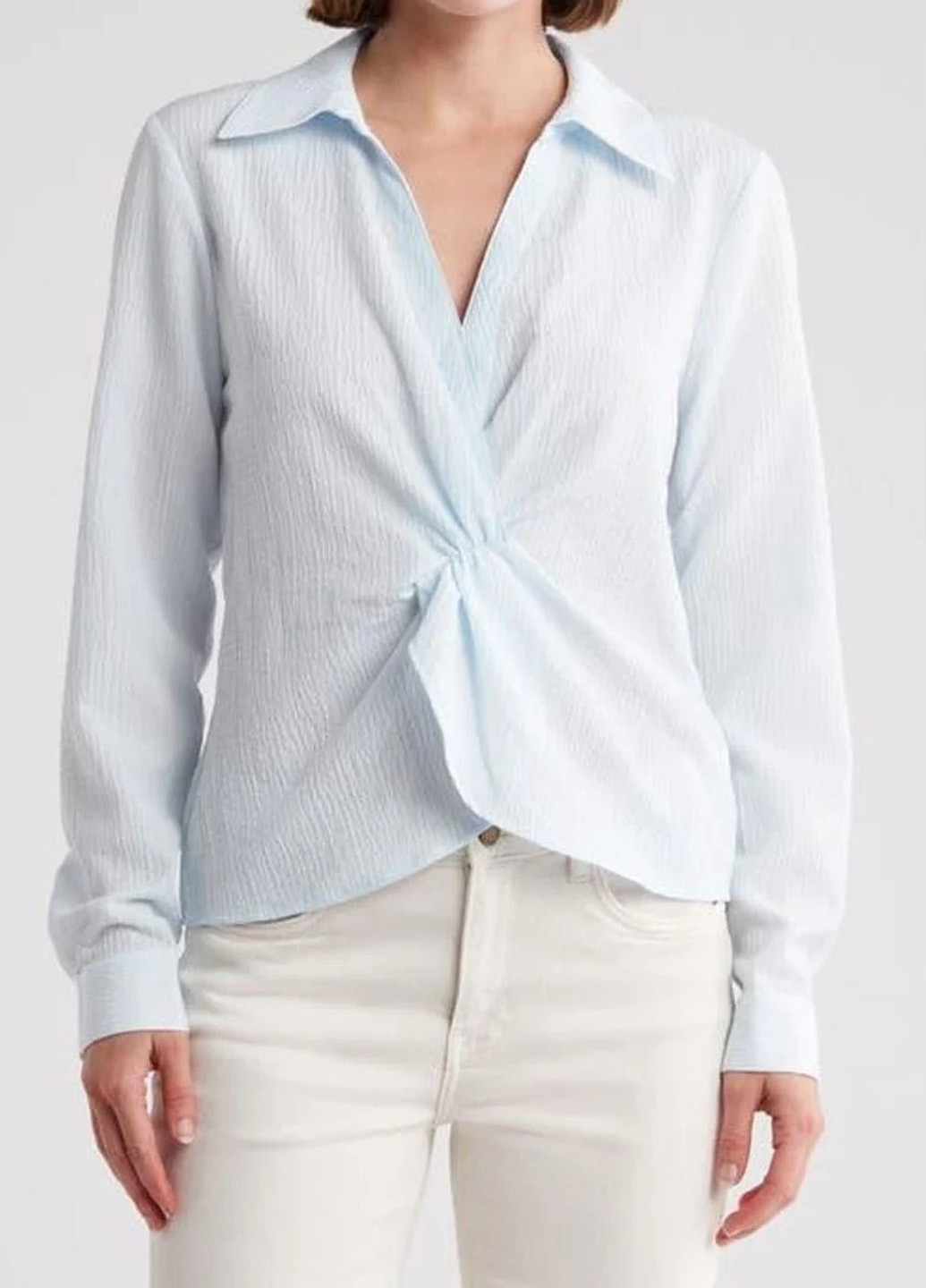 Голубая блуза Calvin Klein