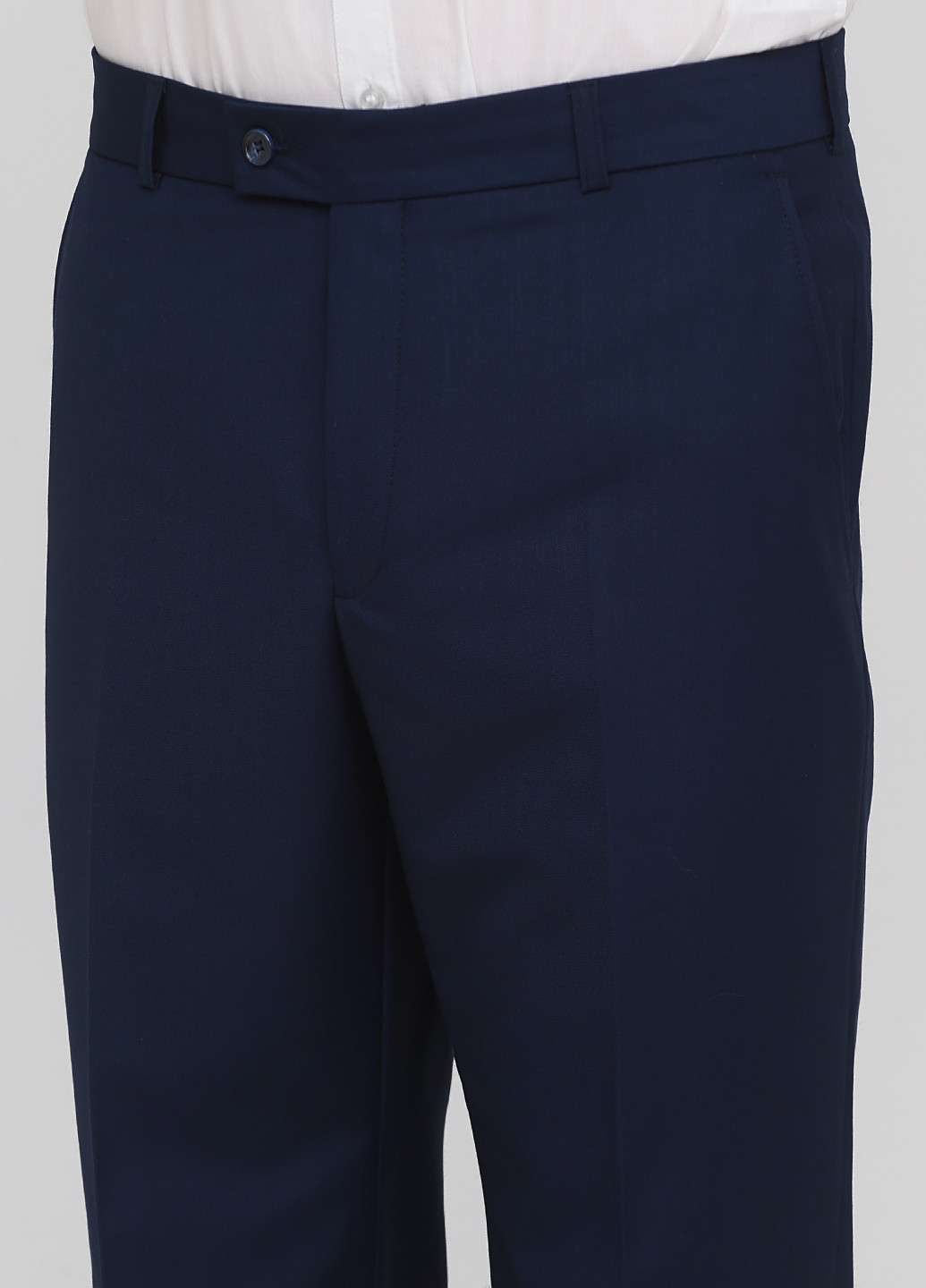 Темно-синій демісезонний костюм (піджак, брюки) брючний Galant