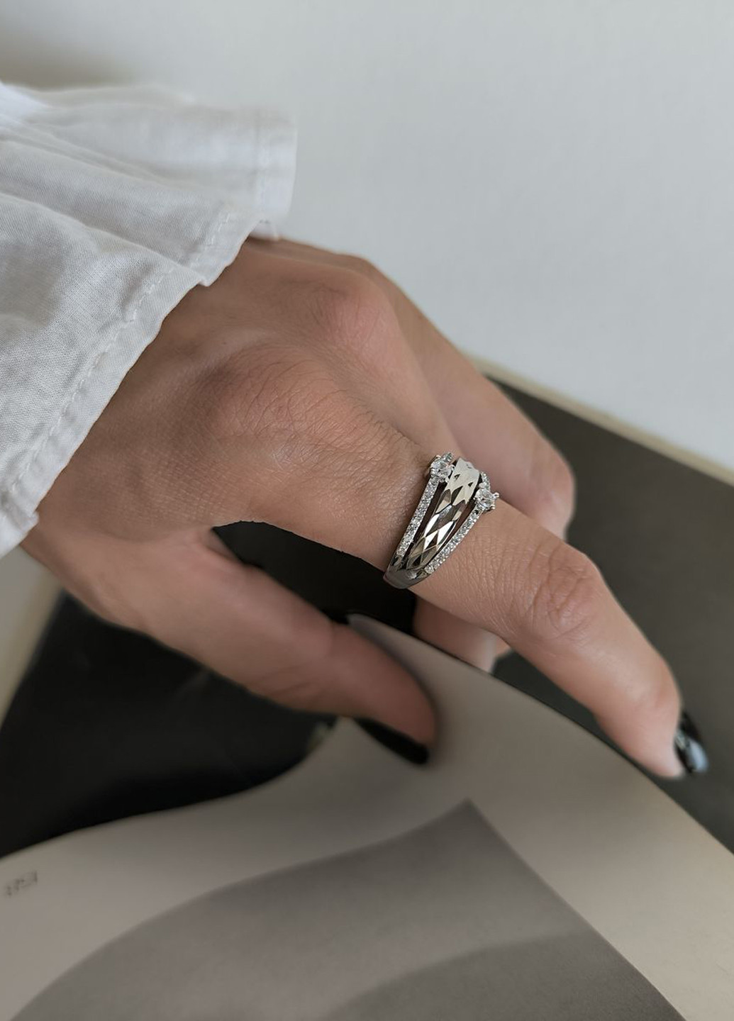 Каблучка Silver Flame (350941450)