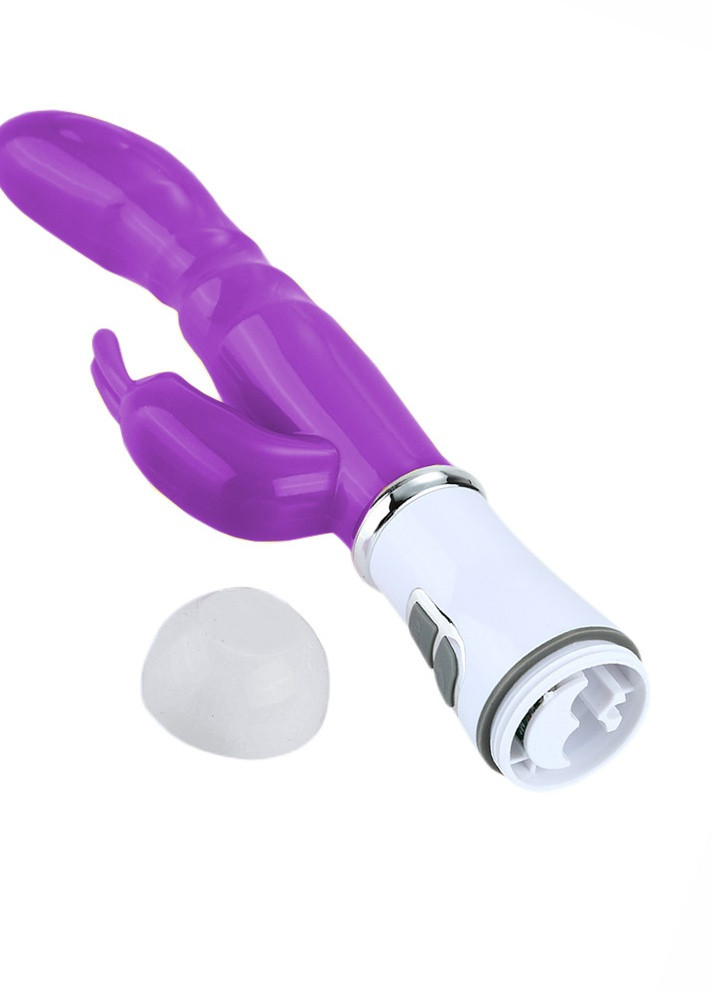 Вибратор (Кролик) Langsha фиолетовый силикон, пластик