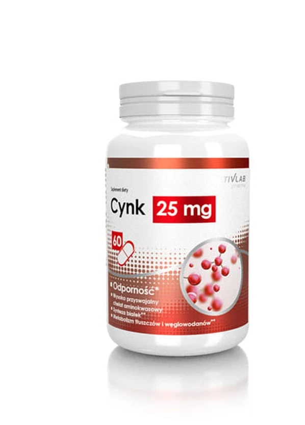Витамины Cynk 25mg 60 caps - Pharma (банка) ActivLab (254325760)