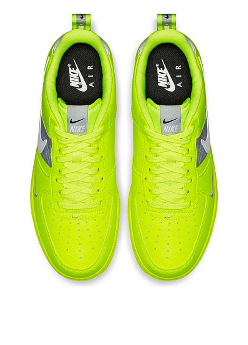 Кислотно-зелені всесезон кроссовки Nike