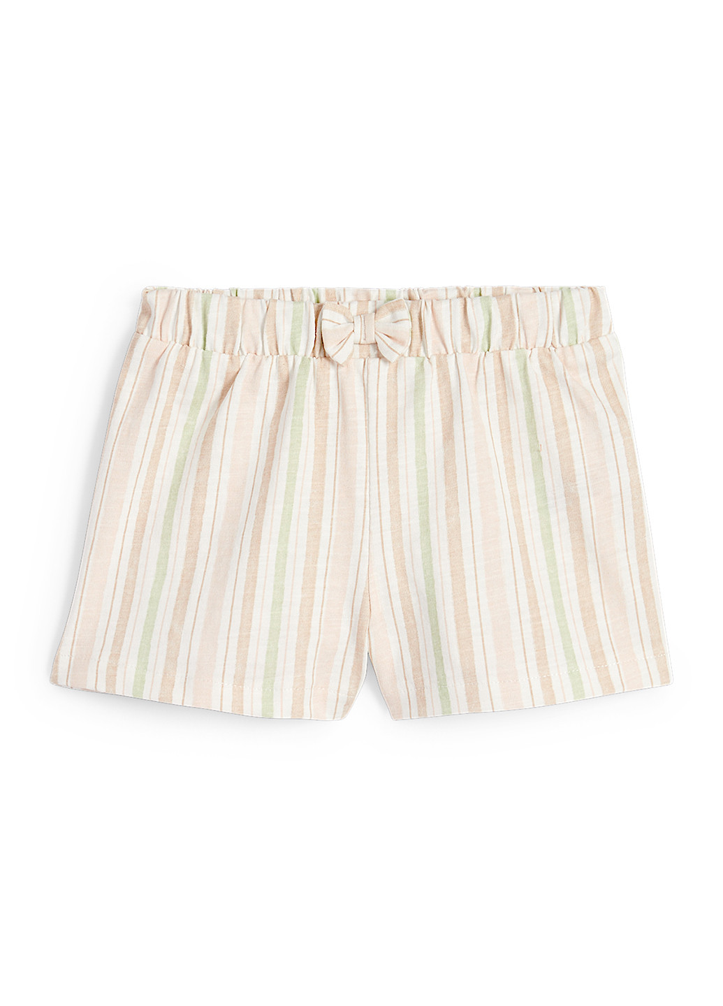 Светло-зеленый летний комплект (туника, шорты, повязка) C&A