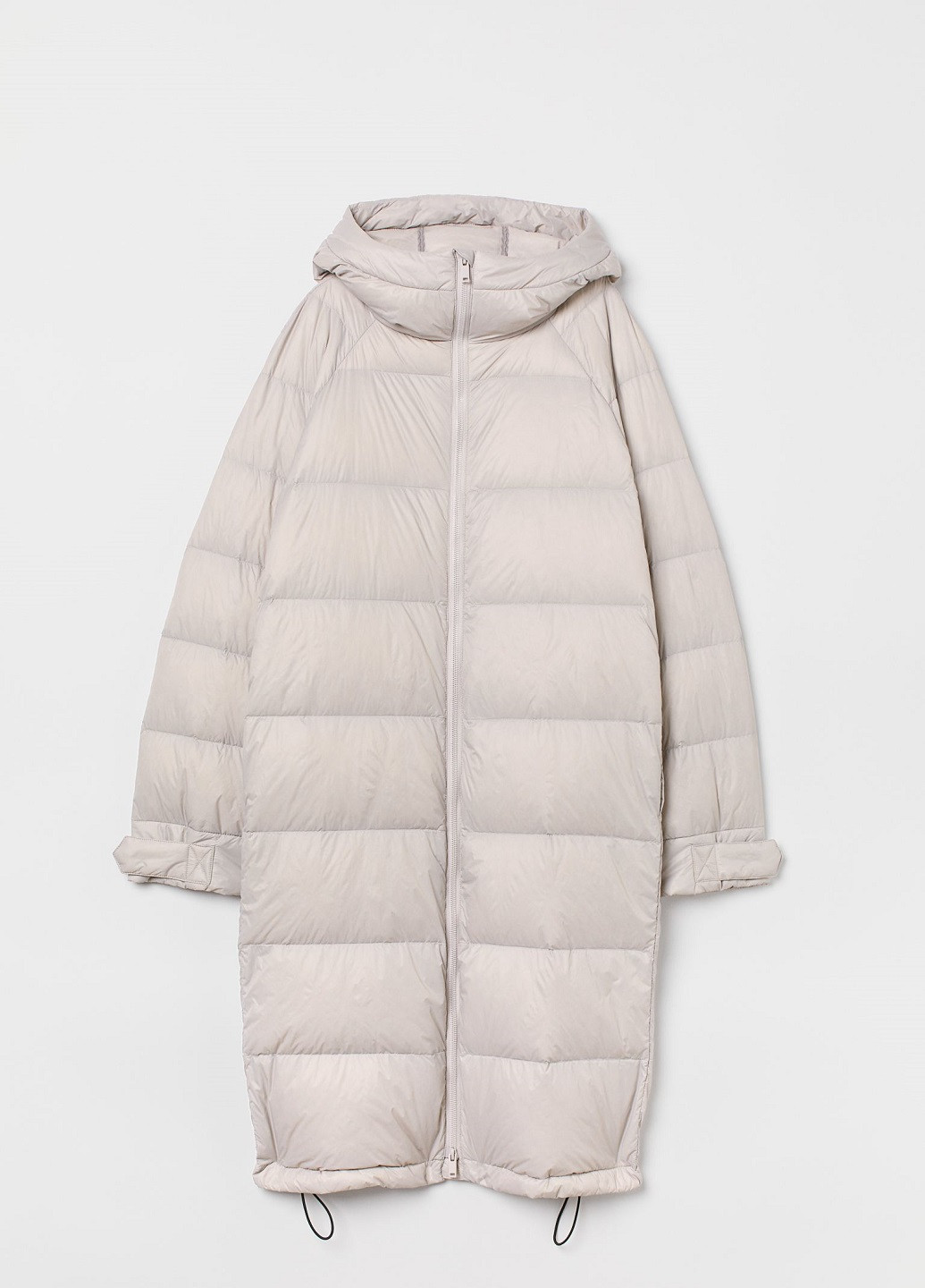Світло-сіра зимня куртка H&M