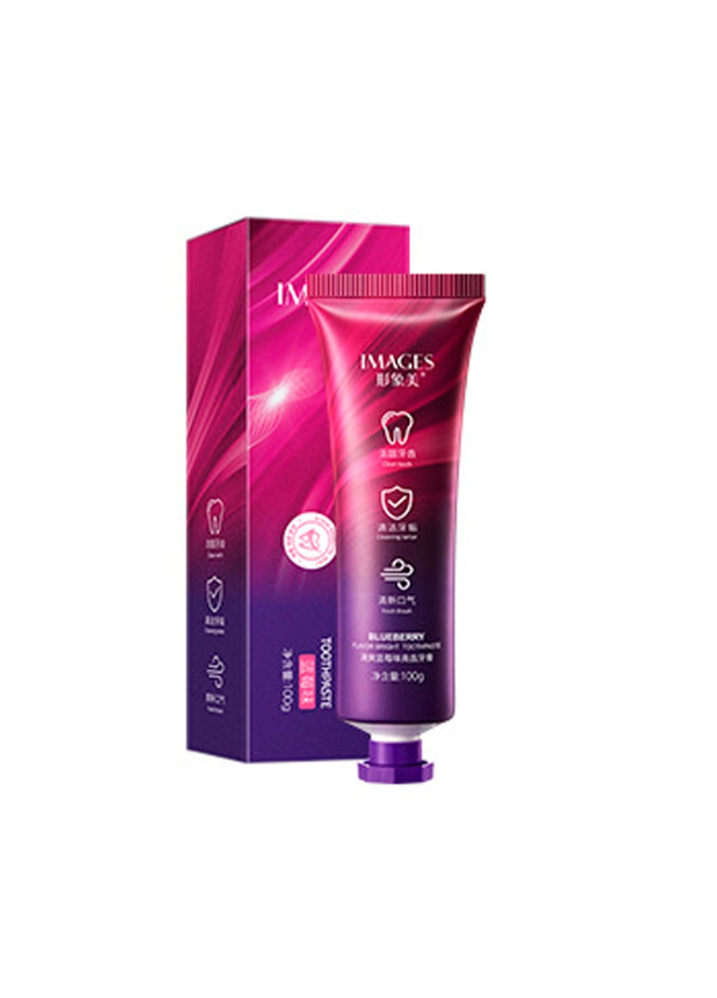 Зубна паста зі смаком чорниці image beauty 100 г Images (253982280)