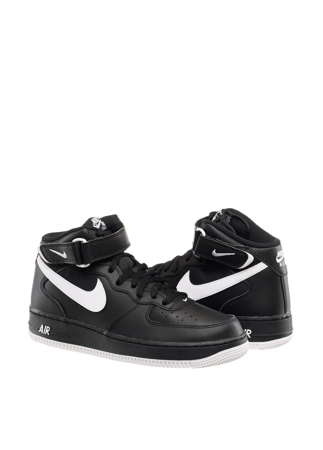 Чорні Осінні кросівки dv0806-001_2024 Nike Air Force 1 Mid '07