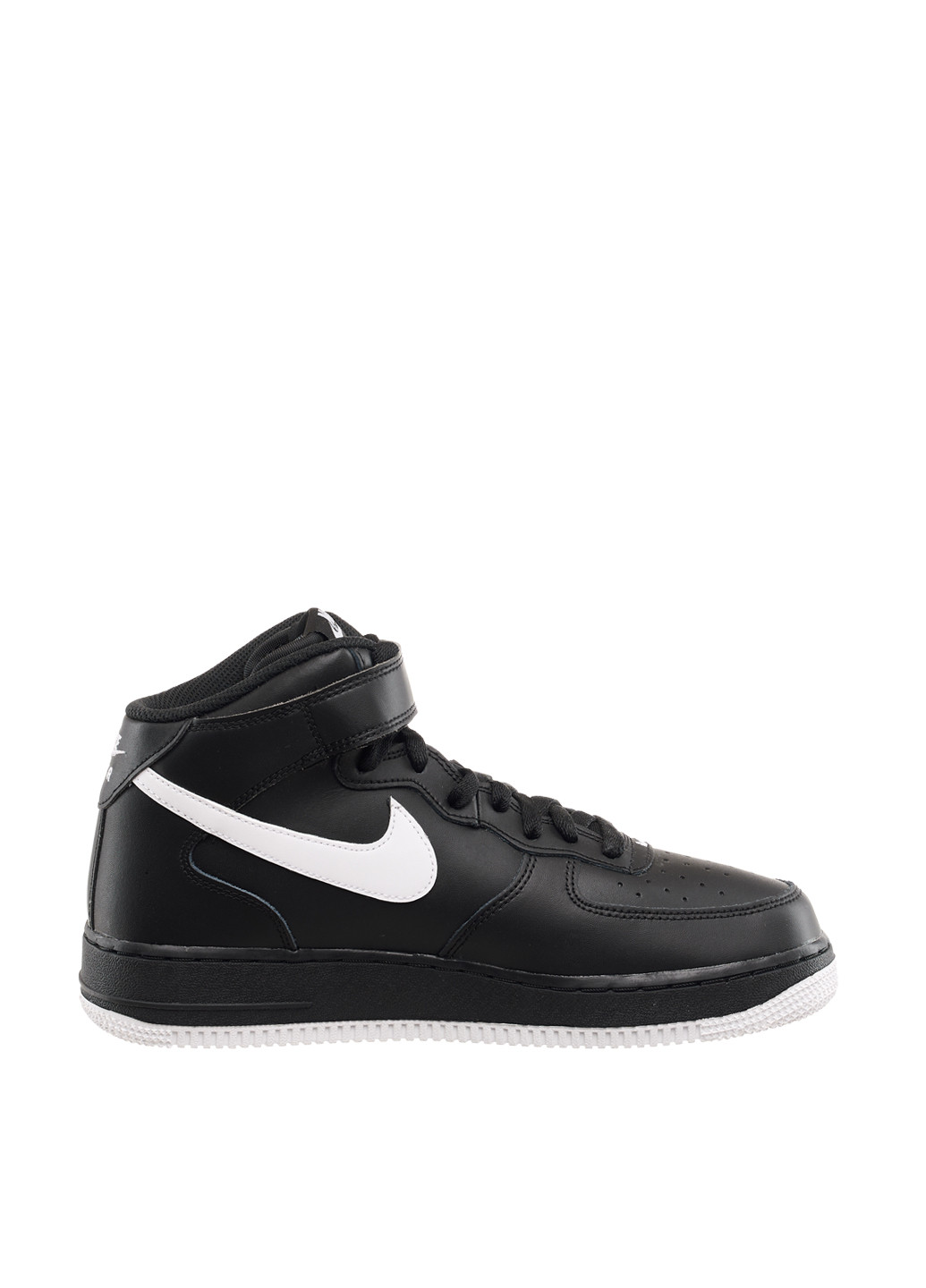 Черные демисезонные кроссовки dv0806-001_2024 Nike Air Force 1 Mid '07